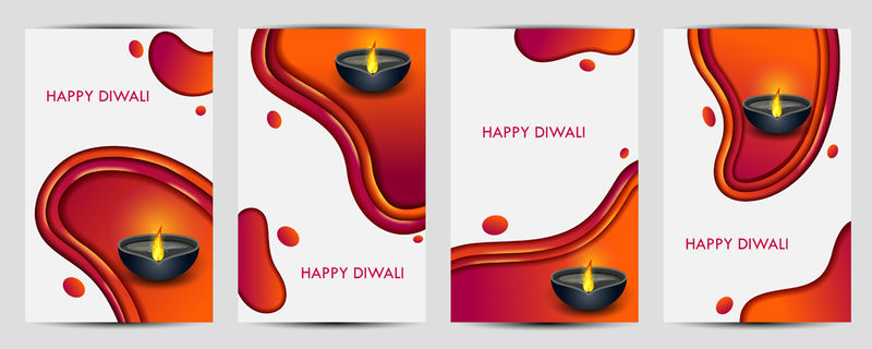 矢量排灯节设计