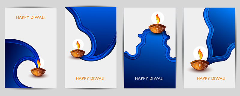 矢量排灯节设计