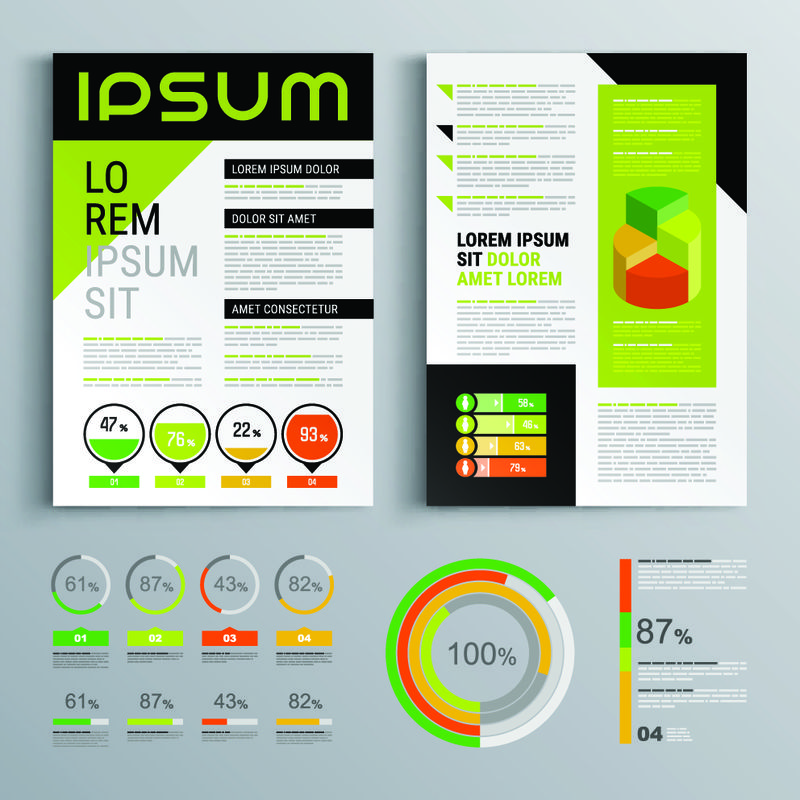 矢量宣传单设计