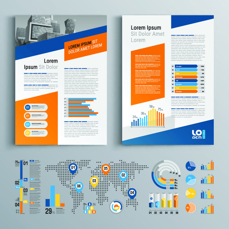 矢量宣传单设计