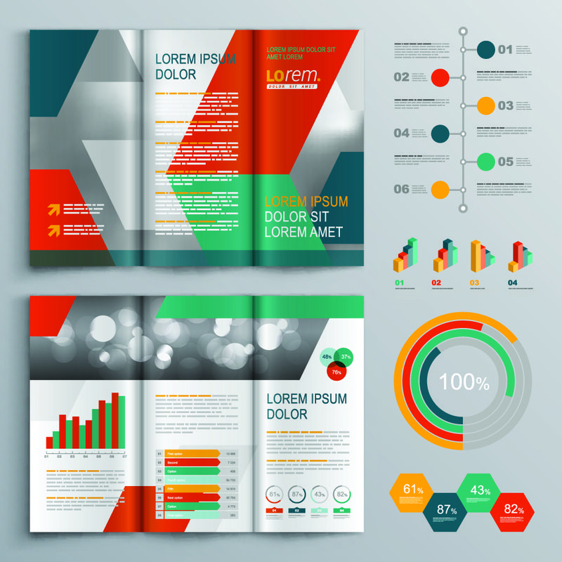 矢量宣传单设计