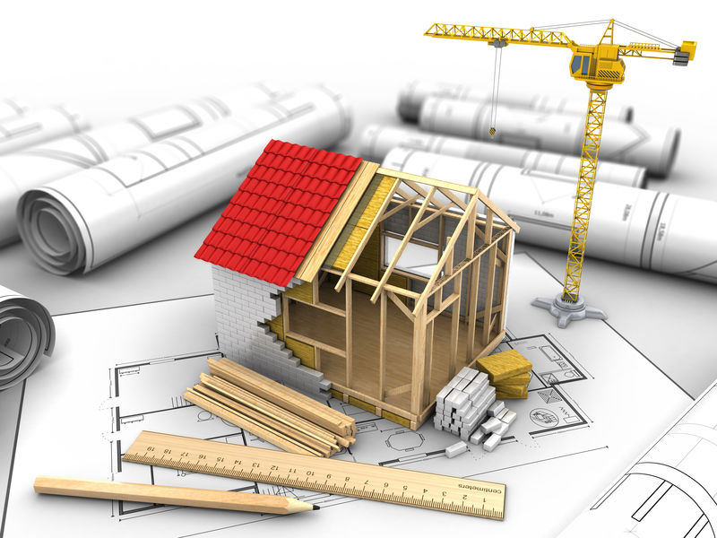 房屋建筑设计图与模板