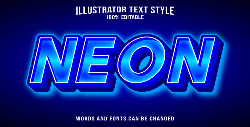 矢量可编辑文本背景