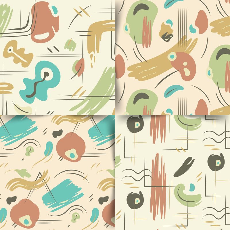 矢量拼贴的背景