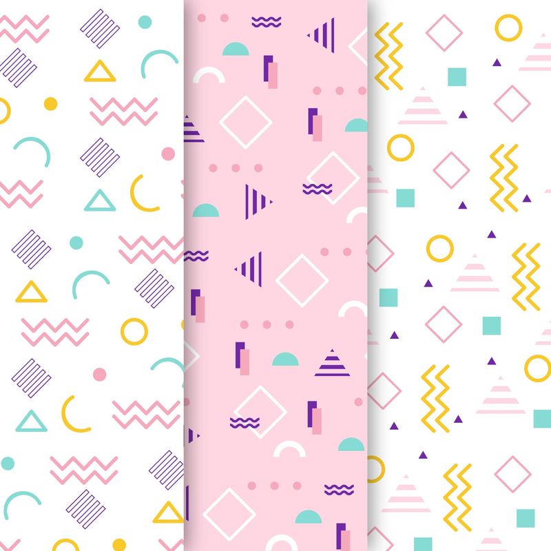 矢量拼贴的背景