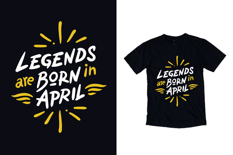 矢量T恤印花图案