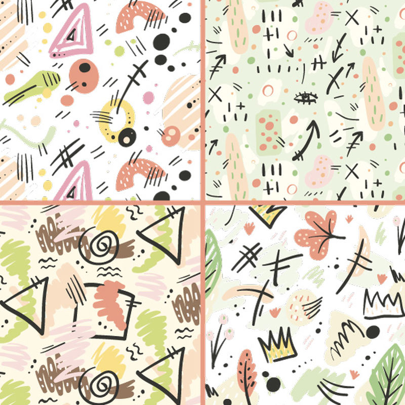 矢量拼贴的背景