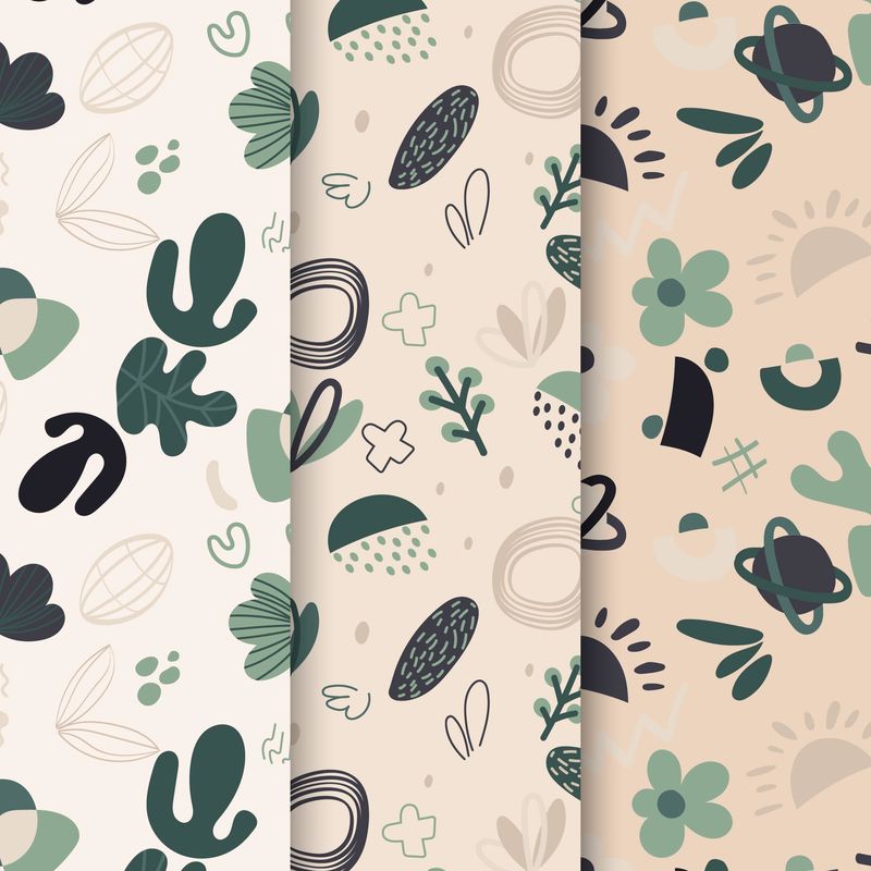 矢量拼贴的背景