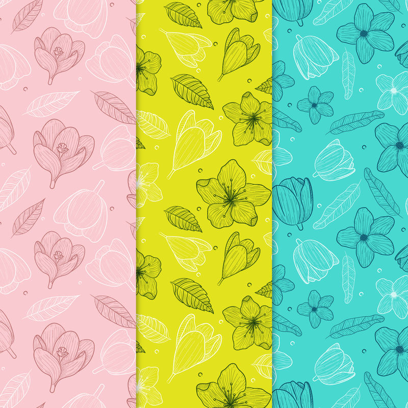 矢量拼贴的背景