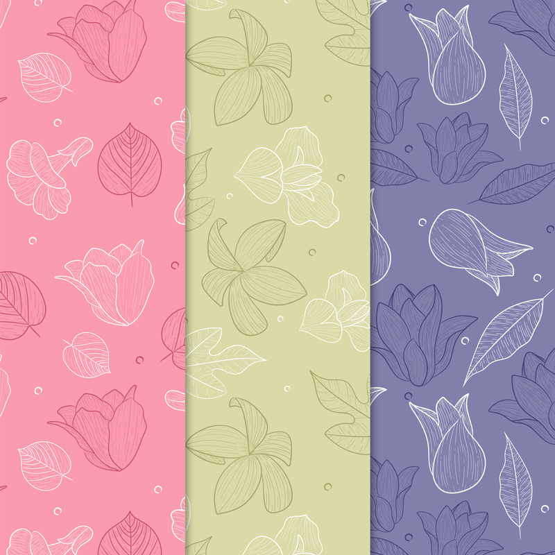 矢量拼贴的背景