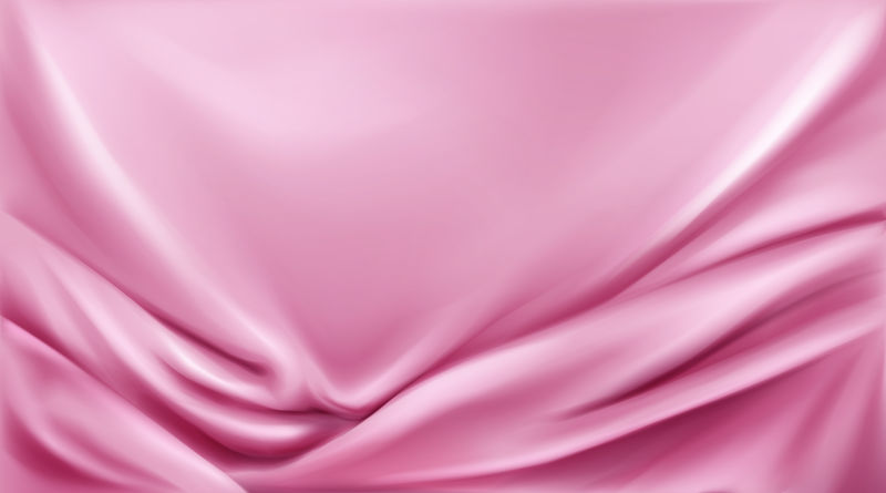 粉色丝绸素材图片