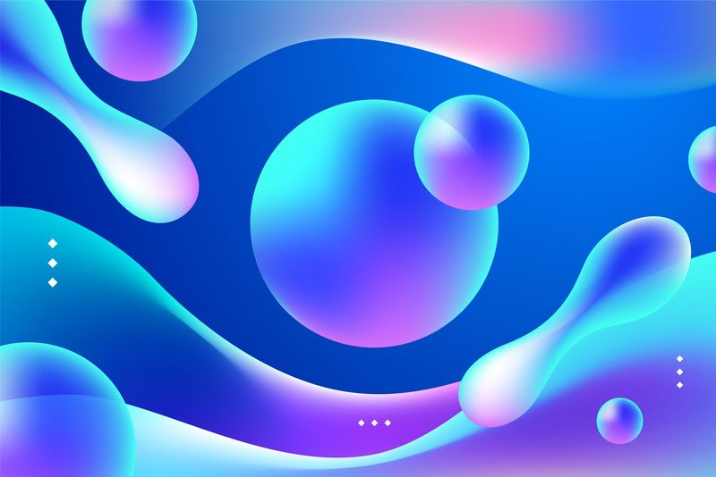 矢量彩色抽象背景