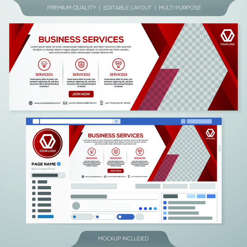 矢量传单册设计