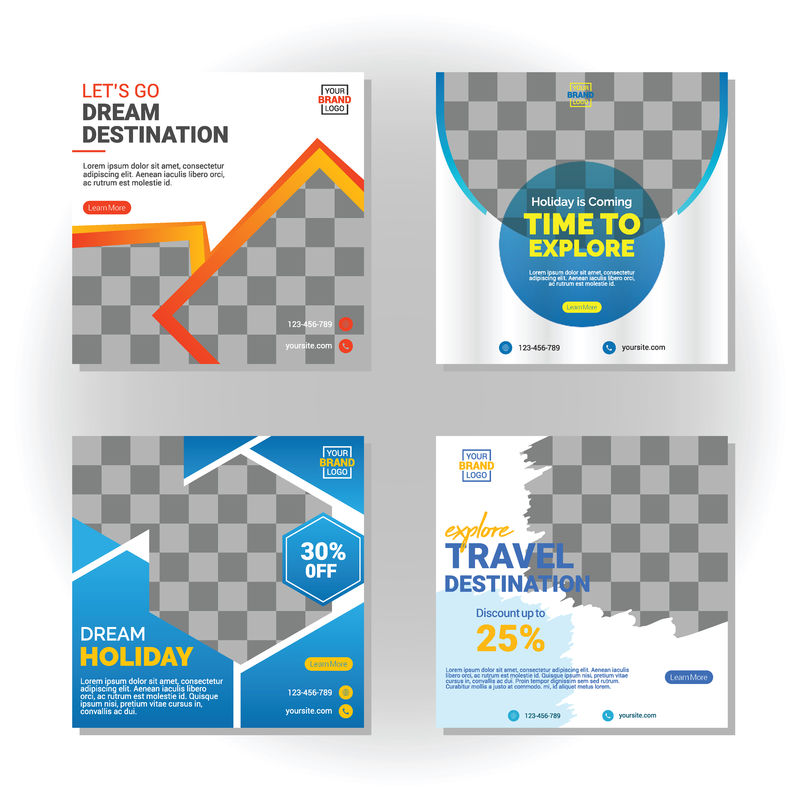 矢量宣传单设计