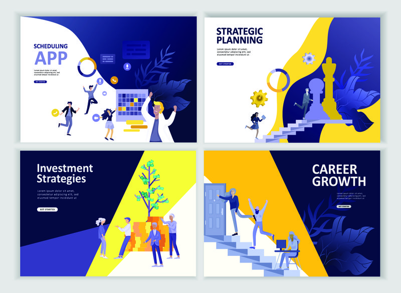 矢量等距平面概念图