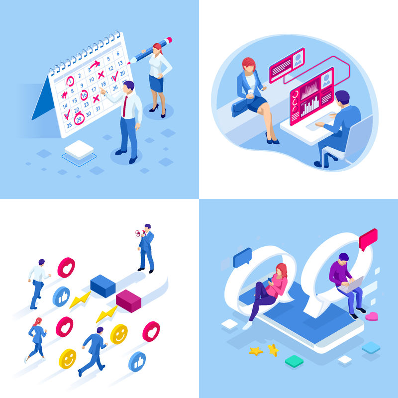 矢量等距平面概念图