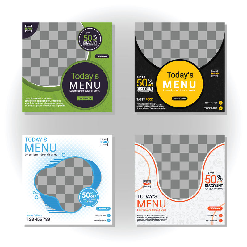 矢量宣传单设计