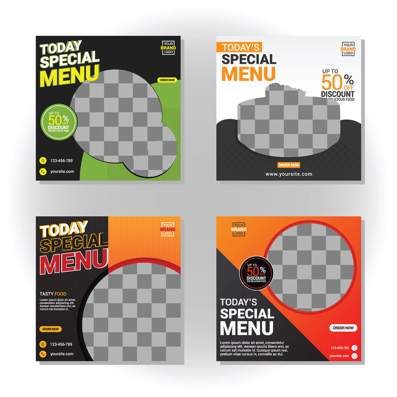 矢量宣传单设计