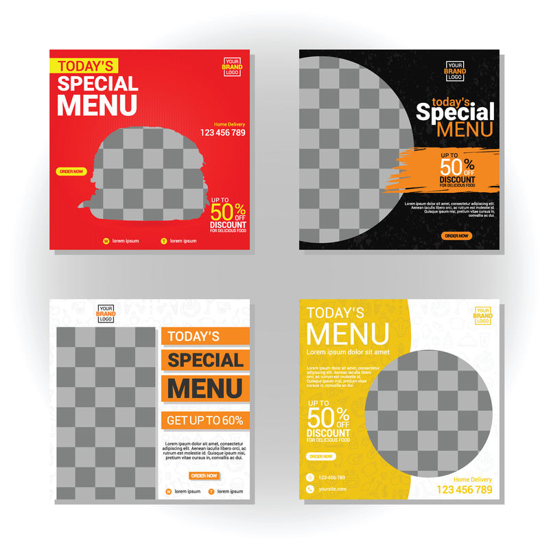 矢量宣传单设计