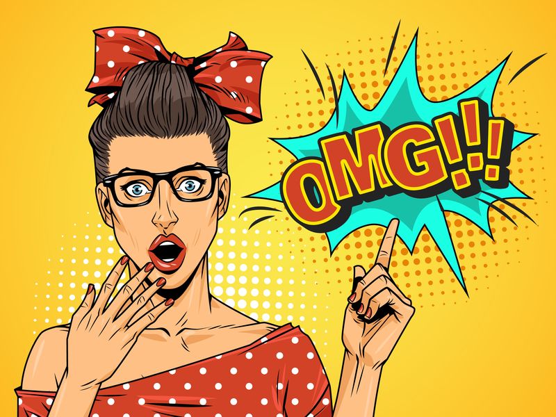 波普艺术惊艳美女