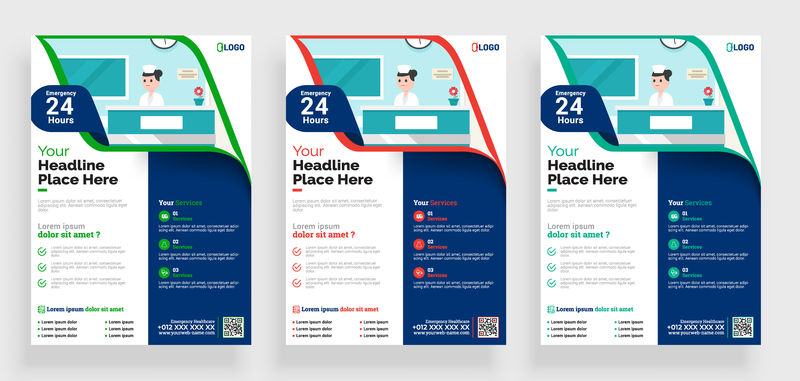 矢量传单册设计