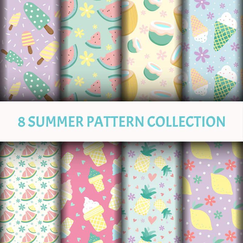 矢量拼贴的背景