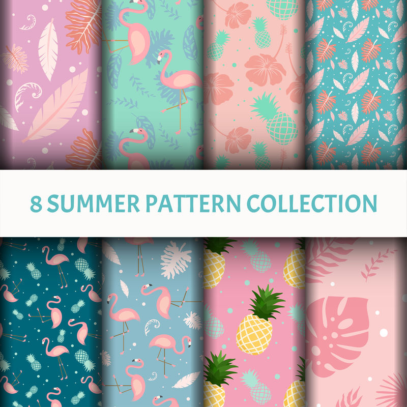 矢量拼贴的背景