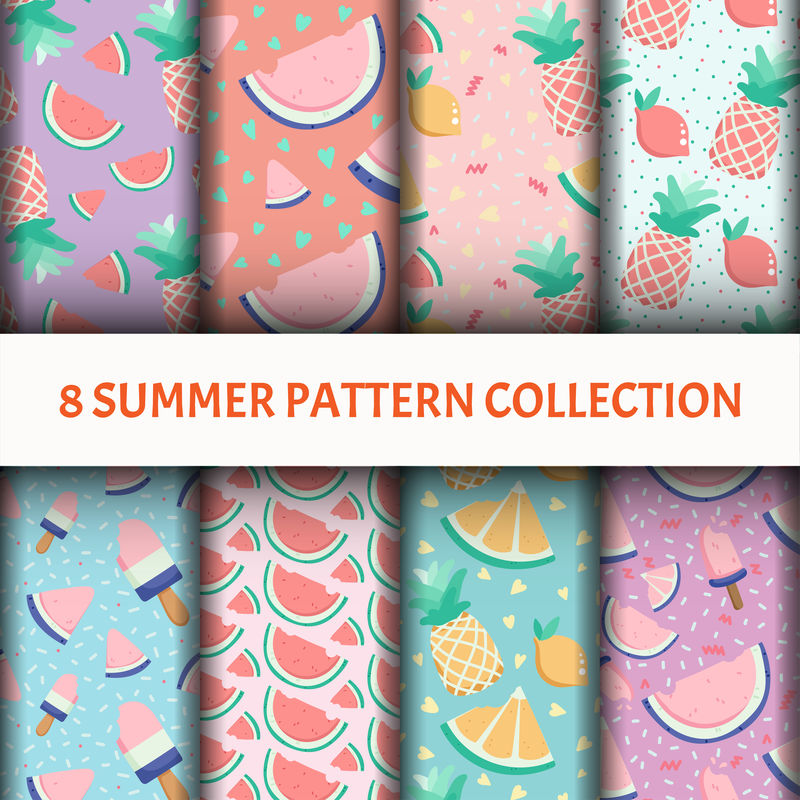 矢量拼贴的背景