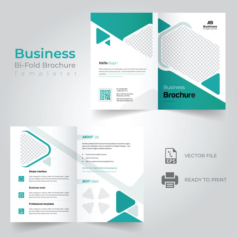 矢量宣传单设计