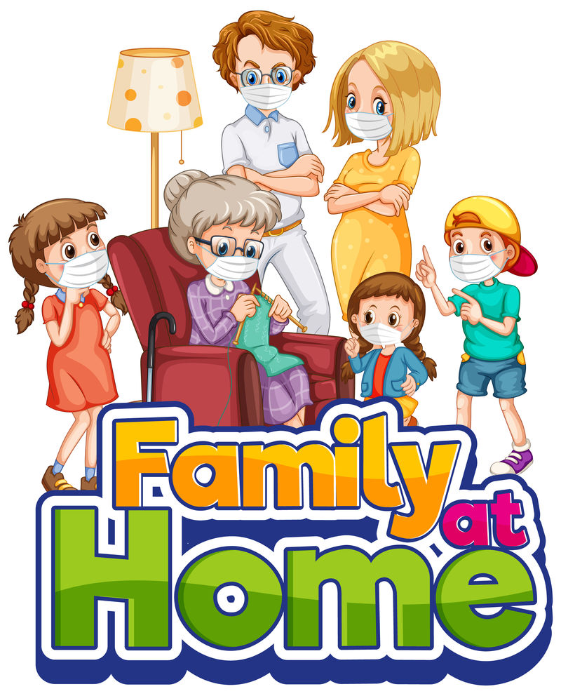 呆在家里预防冠状病毒