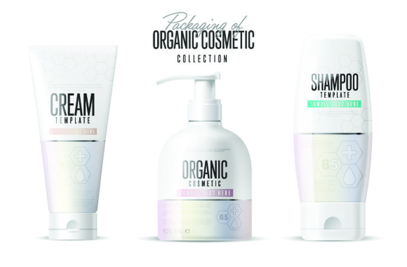 矢量护肤品包装盒设计