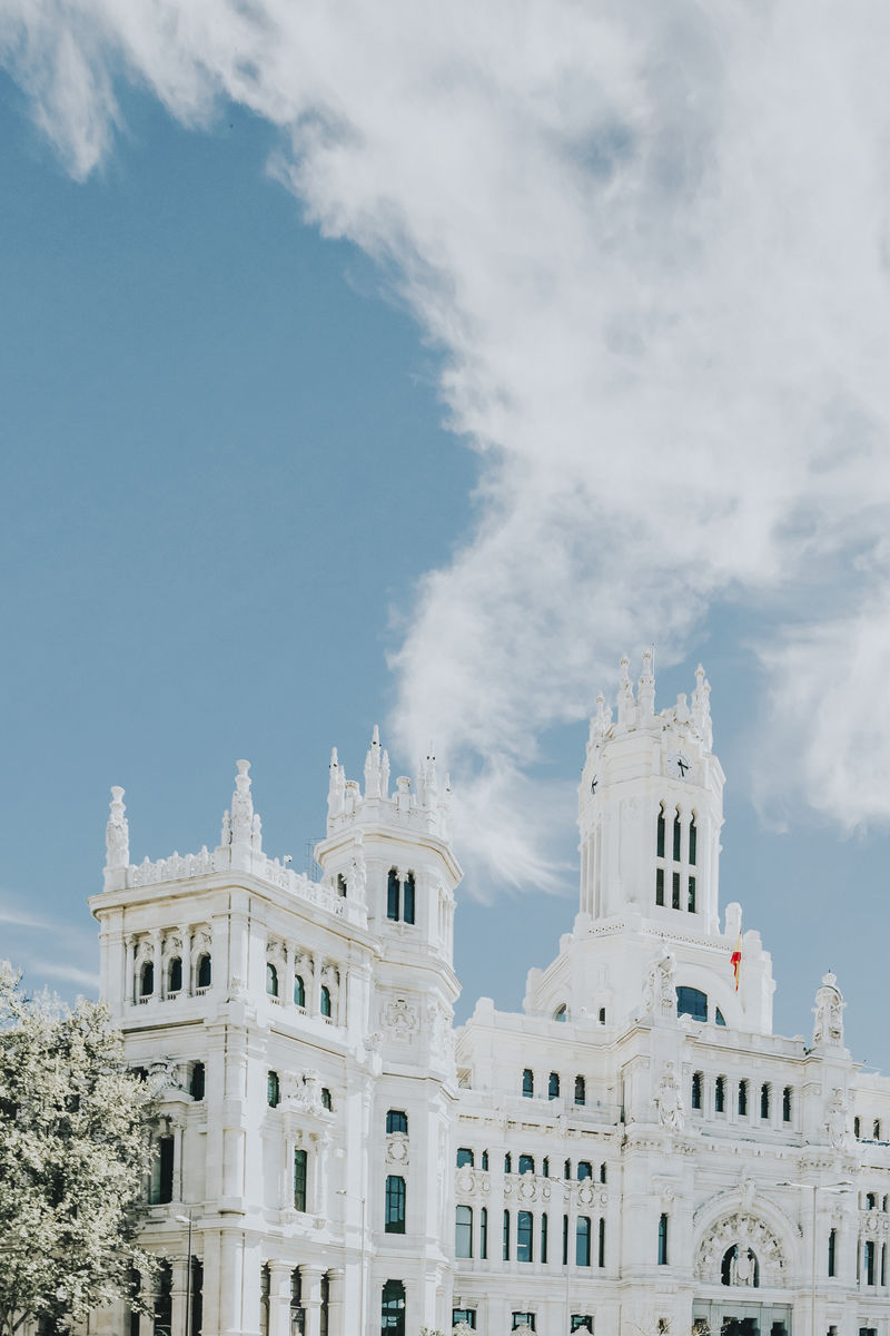 西班牙马德里的Cibeles广场