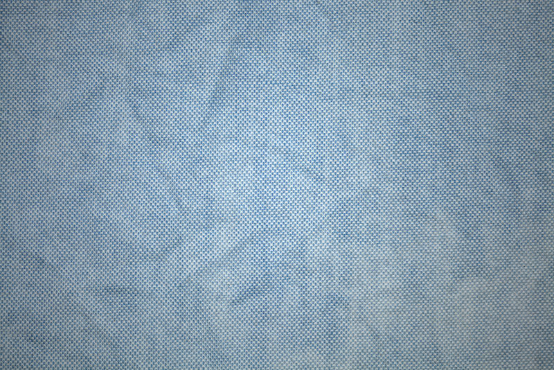 蓝色织物纹理
