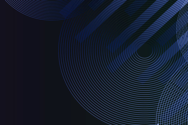 蓝色背景几何线条图案