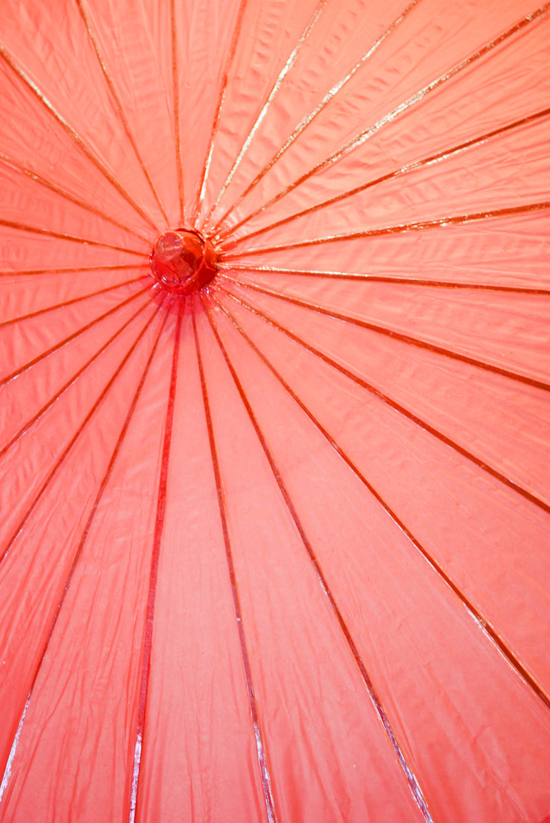 红日本纸伞