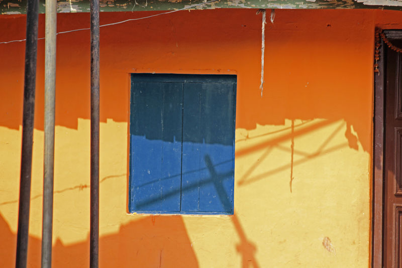 印度果阿古老的传统住宅