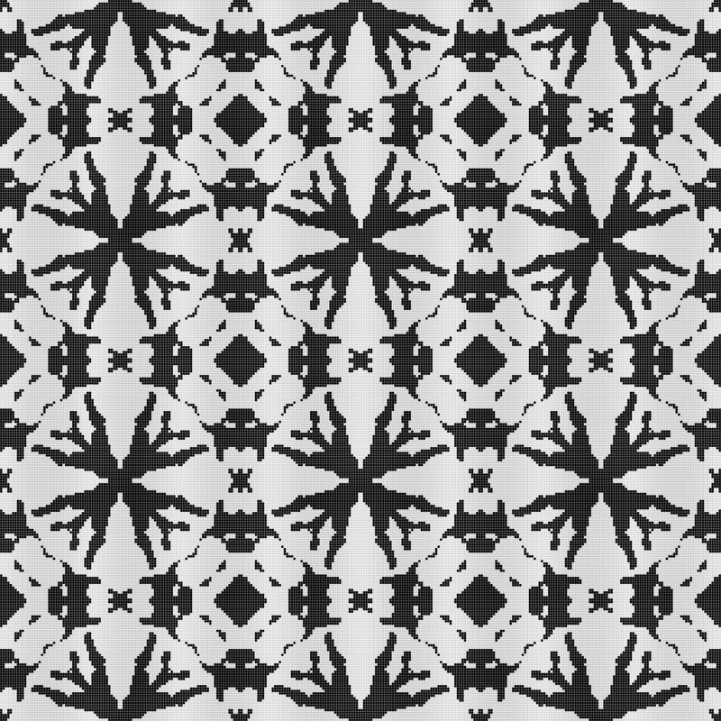 窗帘蕾丝无缝生成纹理