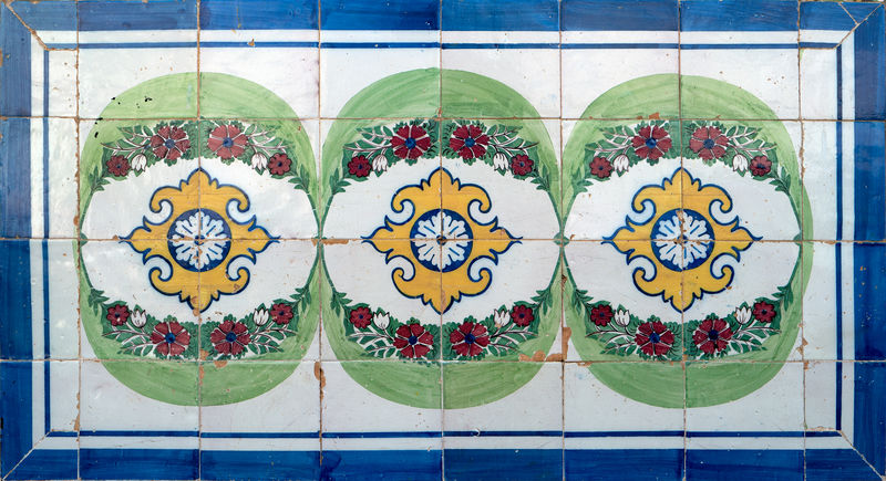 传统葡萄牙琉璃瓦