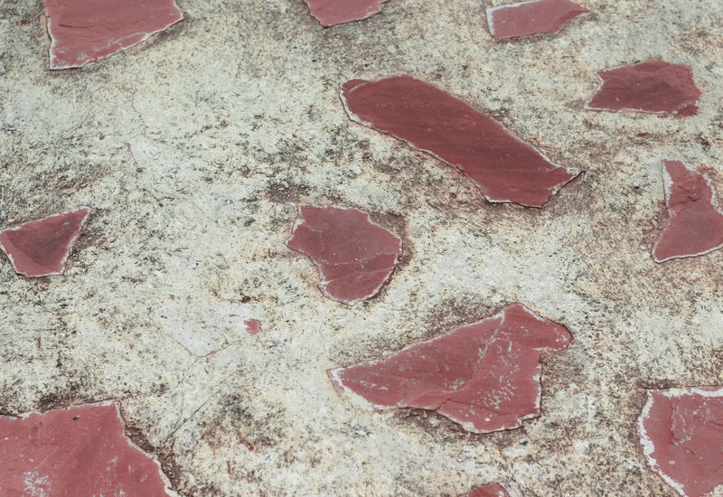 中世纪城堡的古老石墙背景