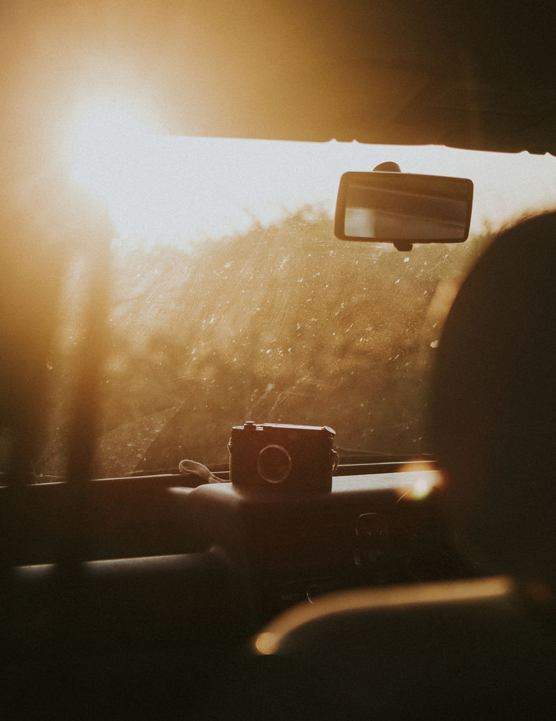 夏季乡村公路旅行