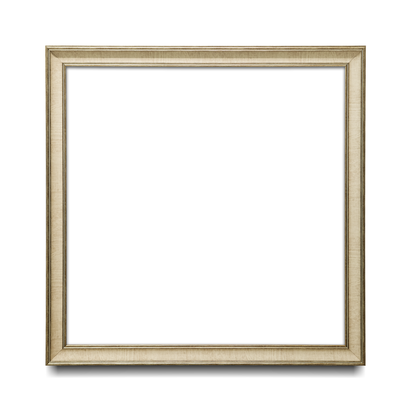 木制相框模型透明png