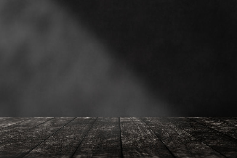 黑墙木地板产品背景