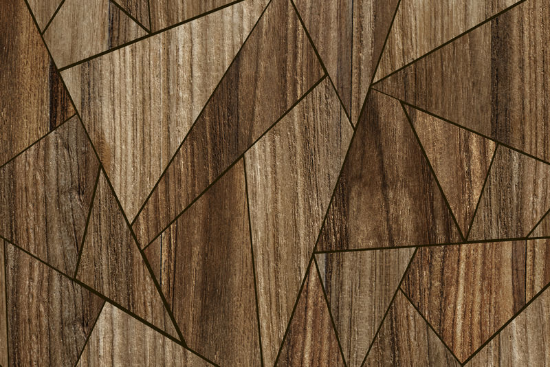 现代木质马赛克纹理背景
