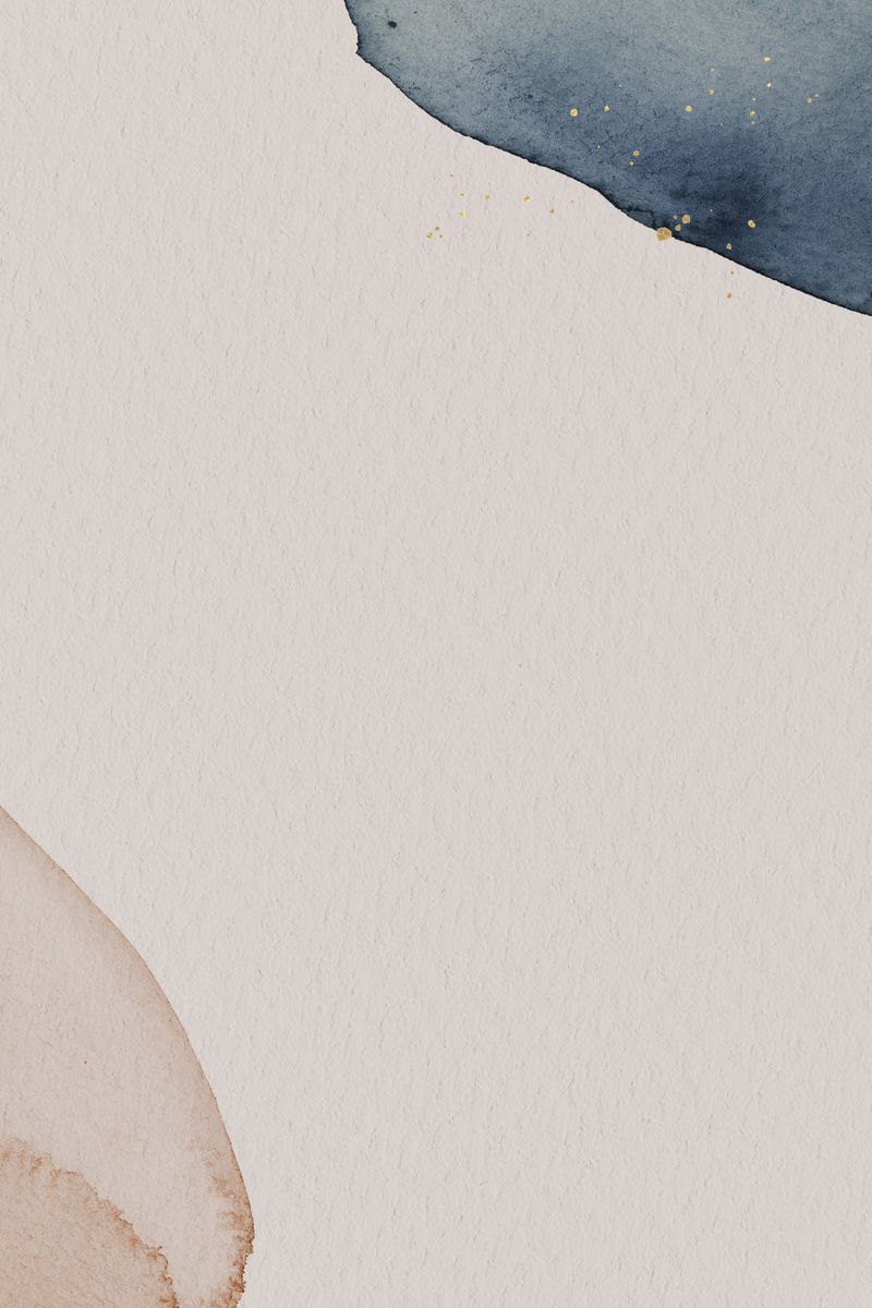 蓝色和粉色水彩图案背景模板插图