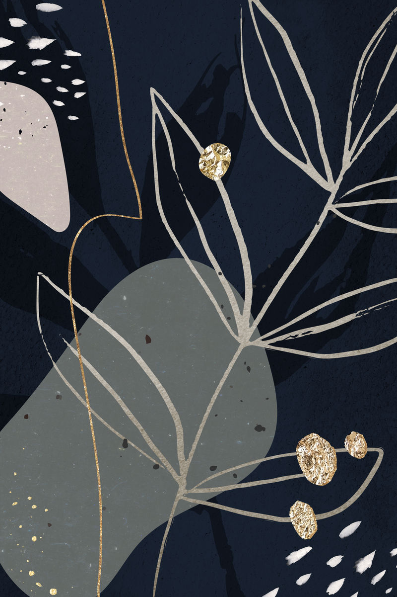 抽象的灰暗色调孟菲斯模式的社会背景