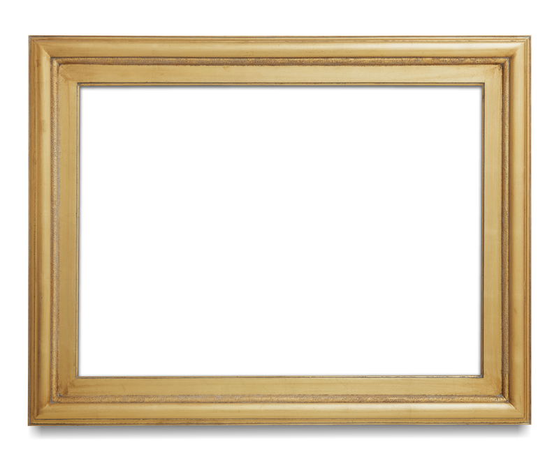 木制相框模型透明png