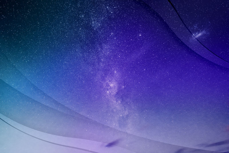 紫色星空背景