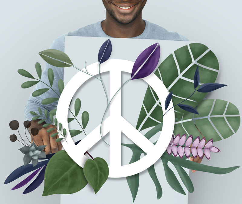 平安自由幸福崇高的精神