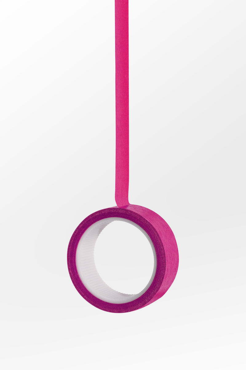 粉色纸卷模型设计资源