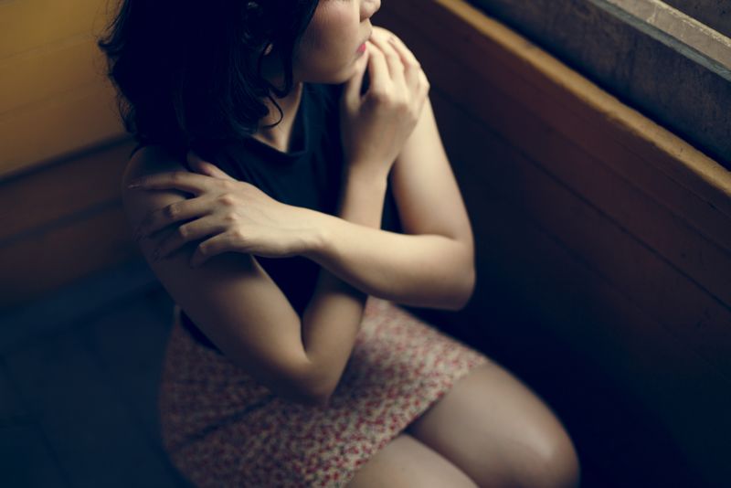 亚洲女性时尚拍摄